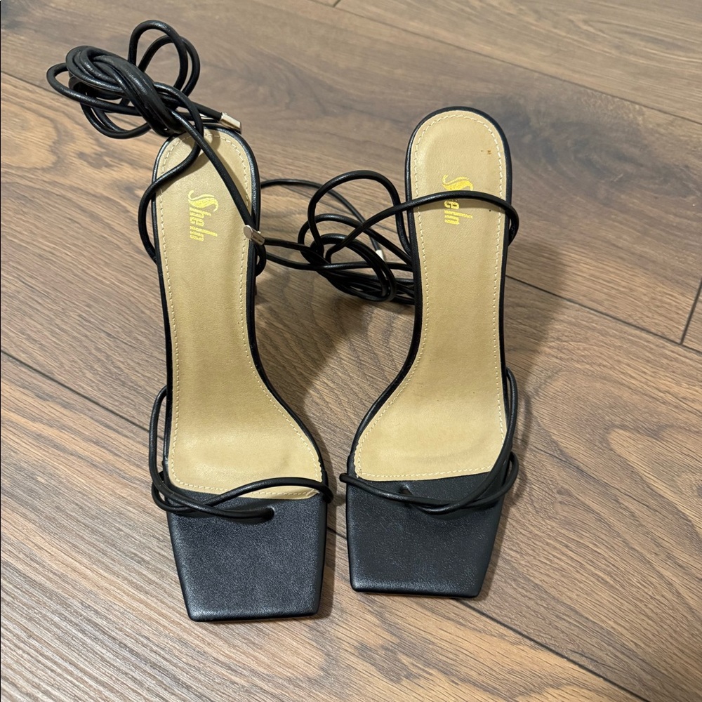 Black SHEIN heels size 8